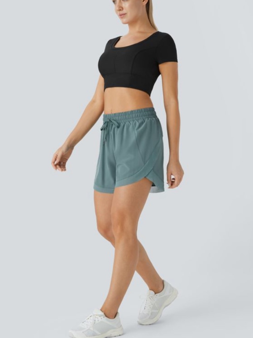 Mesh 2-1 Flowy Running Shorts 3”